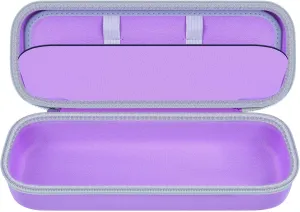GWCASE Case Compatible with Houzzi/for NuDerma/for Signstek/for APREUTY/for FAZJEUNE/for NewWay Professional Clinical Portable Handheld High Frequency Skin Wand Machine, 6 Neon & Argon Wands-Purple