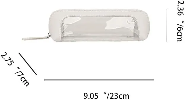 Hand makeup bag, brow pencil bag, lipstick makeup brush storage bag, portable bag (pink)