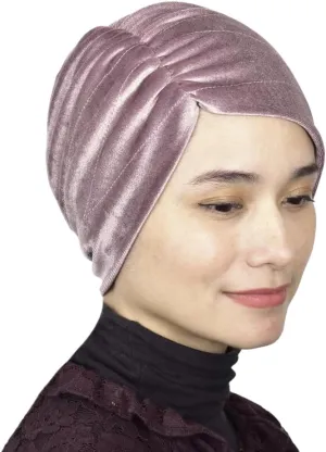 Handmade Mu LAN Velvet Turban | Anti-Slip | Non-Slip | Handmade from Soft Velvet| Multiple Style Creator