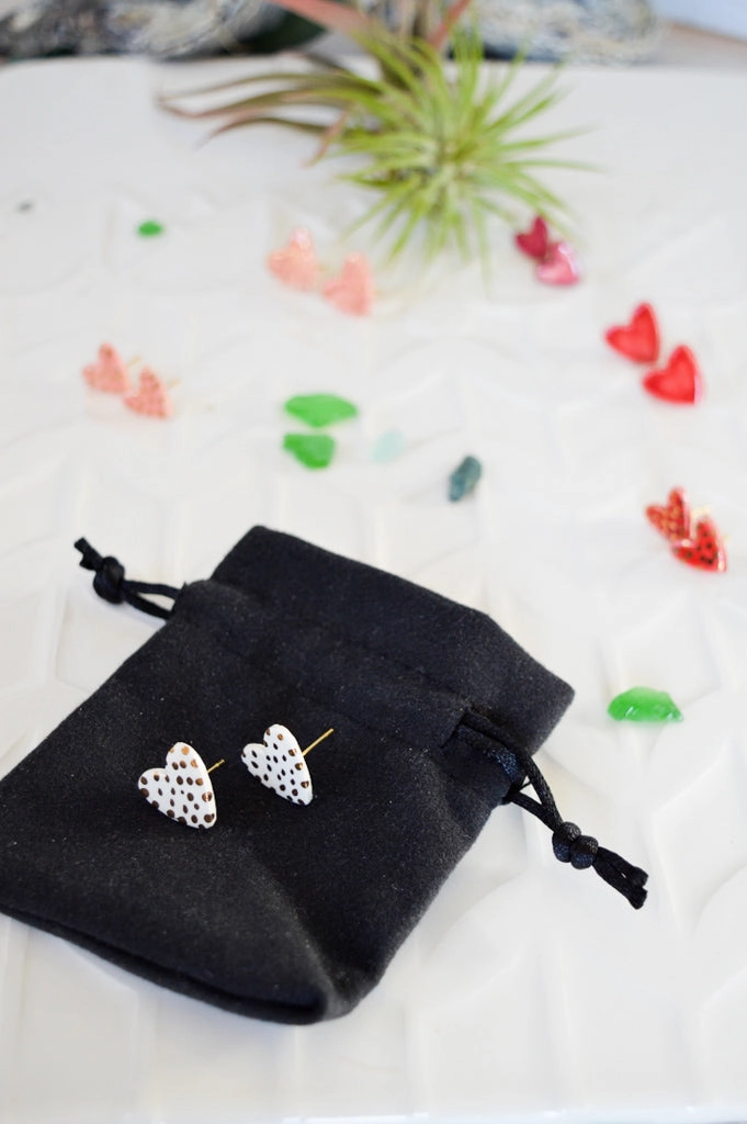 Heart Studs