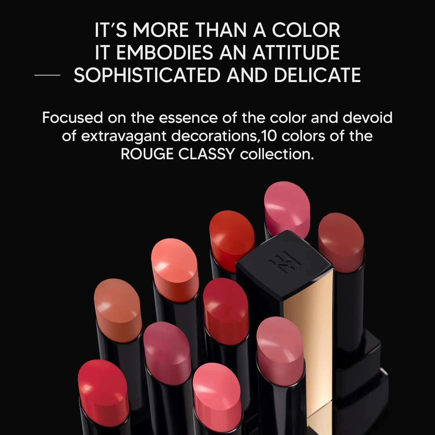 HERA Rouge Classy Lipstick #427 PINK ALLURE | Luxurious Long-Lasting Color, Featherlight Comfort, Luminous and Velvety Finish, Seoul-Inspired Shades, Korean Lip Makeup, 0.12 oz. (3.5g)