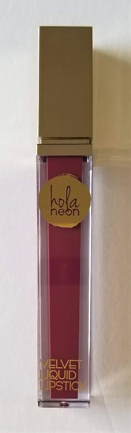 Hola Neon Cosmetics Matte Velvet Liquid Lipstick in Fomo 0.22 oz