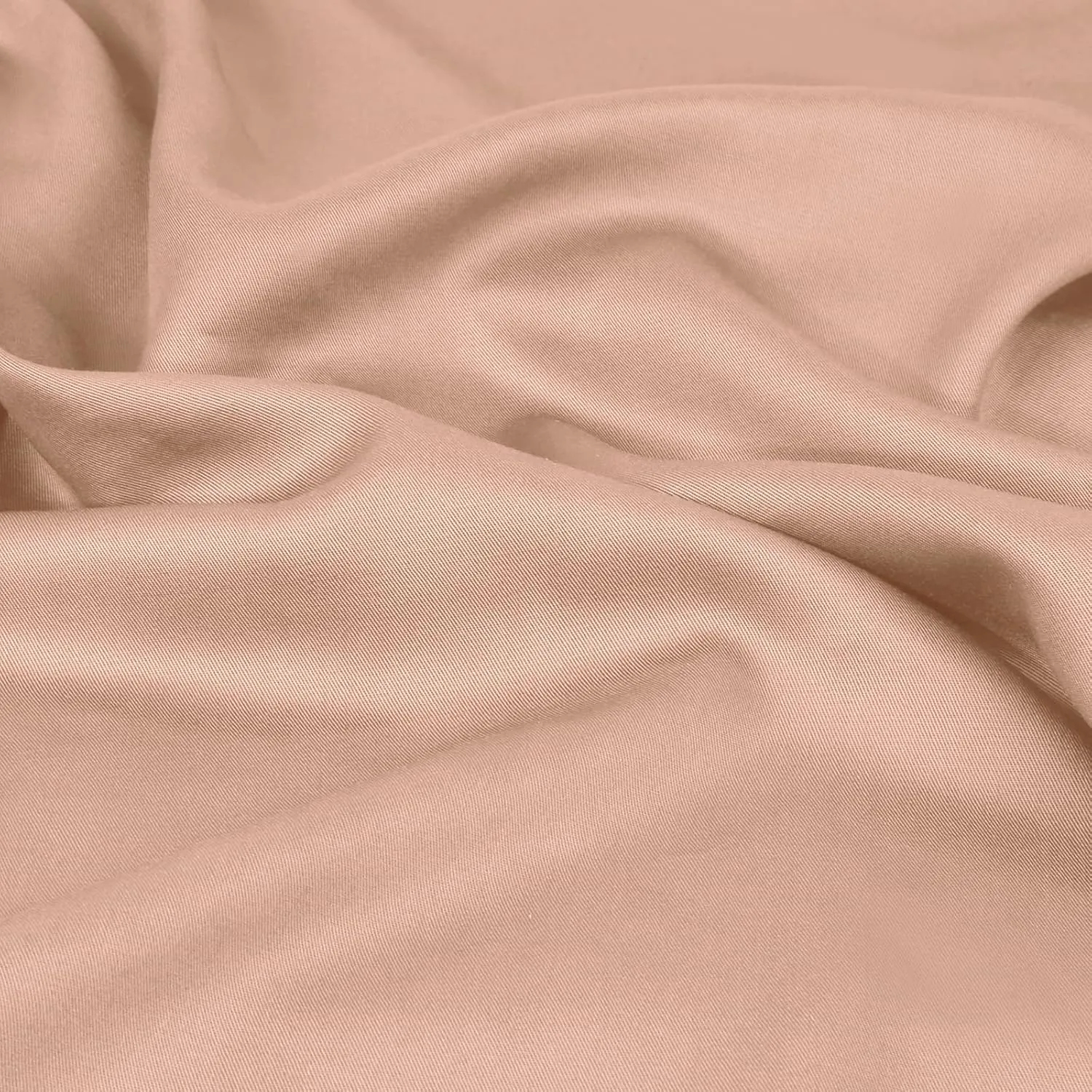 Homiest 100% Viscose Derived from Bamboo Fabric by The Yard - 98 Inch Wide Blush Pink Soft & Cooling Cloth, Silky Lining for Wedding Dress, Clothing Making, DIY Crafts (2 Yards)