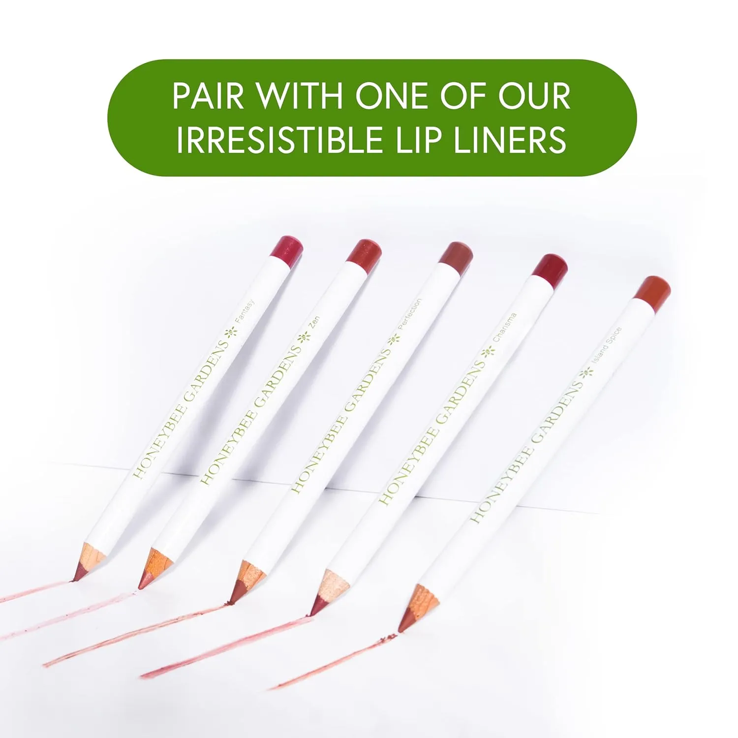 Honeybee Gardens Truly Natural Long Lasting Lipstick, Darla, Medium Rose with Pink Undertones, Naturally Hydrating & Nourishing, Vegan, Gluten-Free & Cruelty-Free, 0.13 oz / 3.8 g