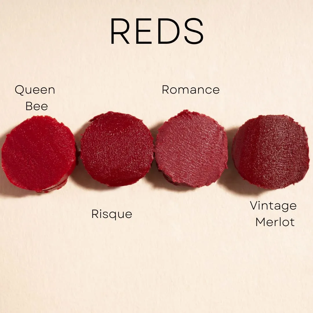 Honeybee Gardens Truly Natural Long Lasting Lipstick, Darla, Medium Rose with Pink Undertones, Naturally Hydrating & Nourishing, Vegan, Gluten-Free & Cruelty-Free, 0.13 oz / 3.8 g
