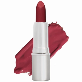 Honeybee Gardens Truly Natural Long Lasting Lipstick, Romance, Medium Neutral Mauve with Red Undertones, Naturally Hydrating & Nourishing, Vegan, Gluten-Free & Cruelty-Free, 0.13 oz / 3.8 g