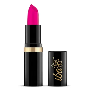 Iba Pu.re Lips Moisturizing Lipstick for Women - A75 Neon Crush, 4g | Creamy Finish | Intense Color & Highly Pigmented | Enriched with Vitamin E, Coconut Oil and Shea Butter |