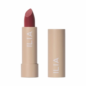 ILIA - Color Block Lipstick | Non-Toxic, Vegan, Cruelty-Free, Hydrating   Long Lasting, No Budge Color with Full Coverage (Rococco (Petal Pink With Warm Undertones), 0.14 oz | 4 g)
