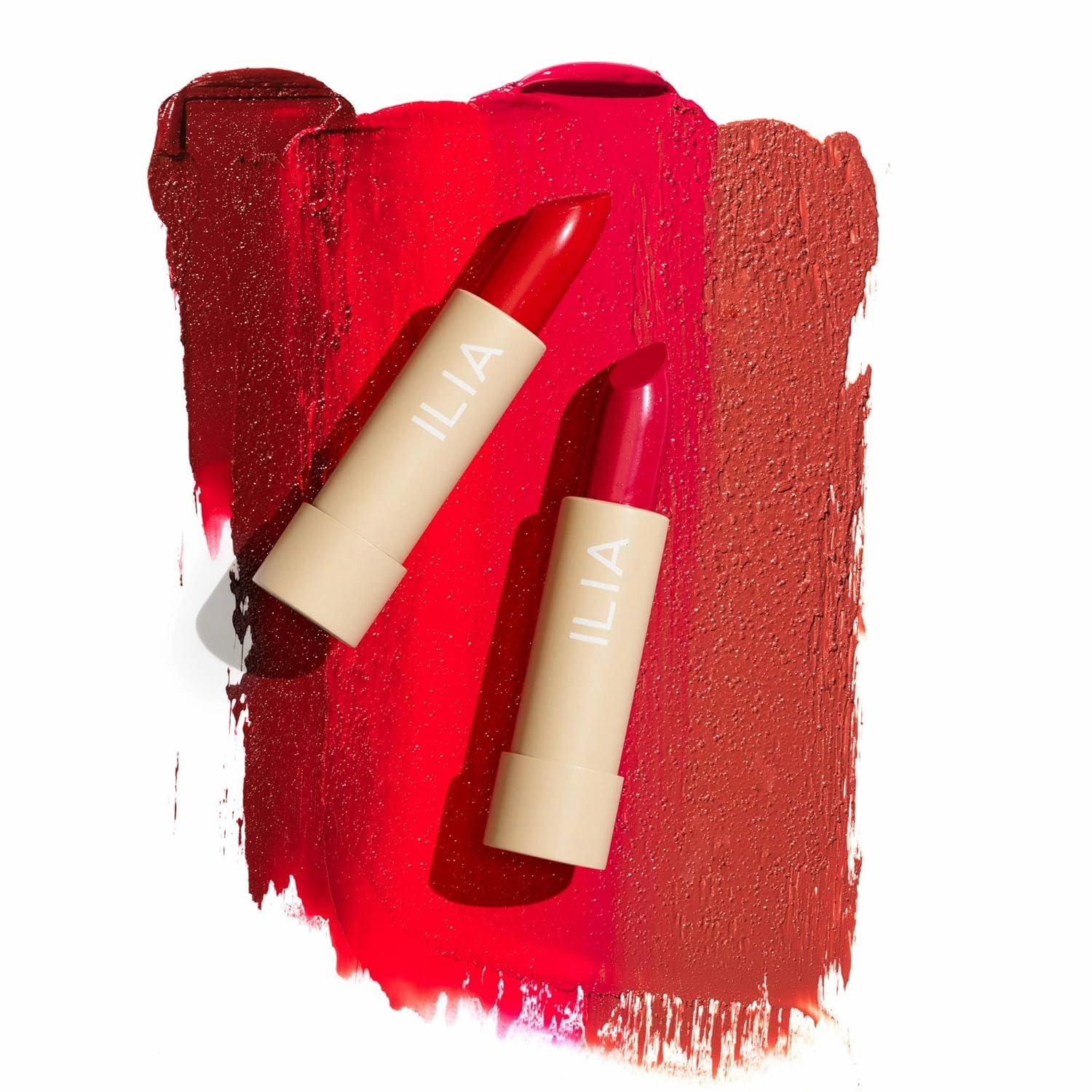 ILIA - Color Block Lipstick | Non-Toxic, Vegan, Cruelty-Free, Hydrating   Long Lasting, No Budge Color with Full Coverage (Rococco (Petal Pink With Warm Undertones), 0.14 oz | 4 g)