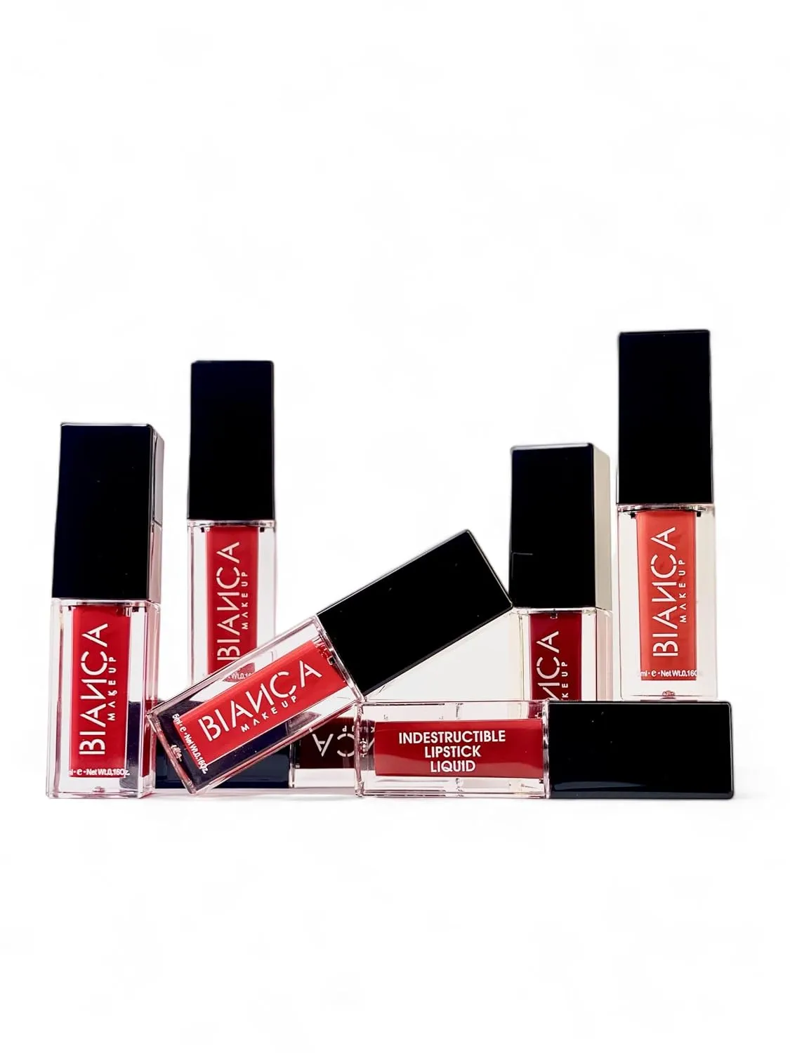 Indestructible Lipstick | Vibrant Red Sahdes | Matte Liquid Lipstick | Long-lasting Formula (Paris)