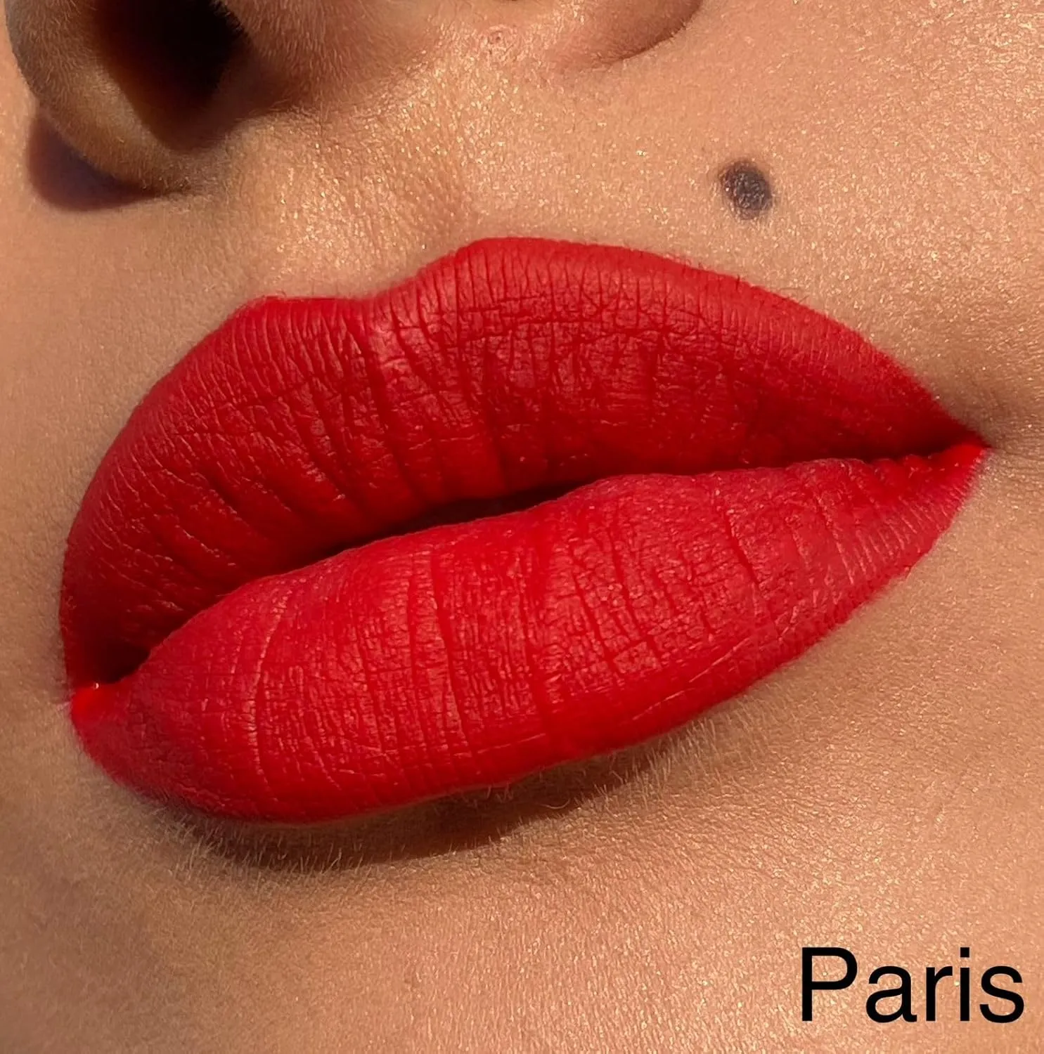 Indestructible Lipstick | Vibrant Red Sahdes | Matte Liquid Lipstick | Long-lasting Formula (Paris)