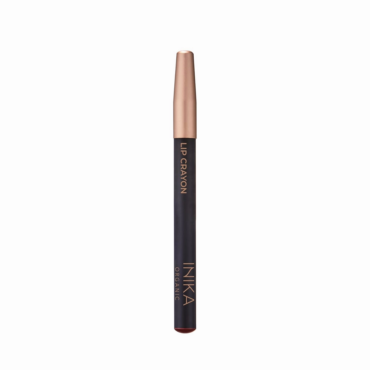 INIKA Organic Long Lasting Lipstick Crayon with Vegan Lipstick and Organic Lip Liner, Hypoallergenic, Cruelty-Free, Matte Finish, Enriched with Vitamin E and Coconut Oil, Chilli Red, 3 g
