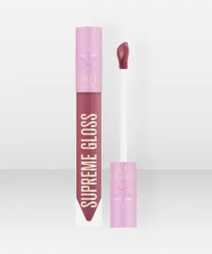 Jeffree Star Cosmetics Supreme Gloss – High-Shine, Full-Coverage Lip Gloss in Please Forgive Me Shade – Non-Sticky, Long-Lasting, Bold Pink Lip Color