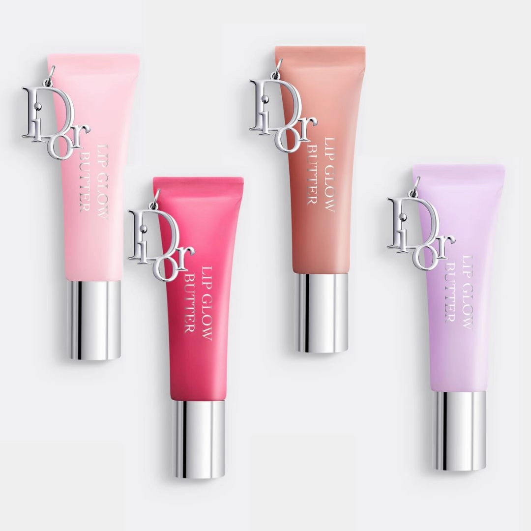 JISOO X Dior Addict Lip Glow Butter 24-Hour Hydrating Shine Lip Treatment - Peptide   Ceramide