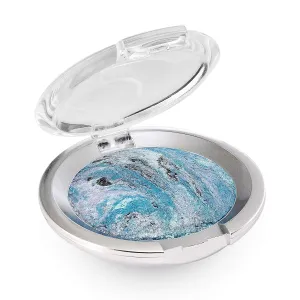 Jolie Baked Mineral Eye Fusion - Baked Eyeshadow - Sensitive- Gentle, Vegan Formula (Blue Fusion)