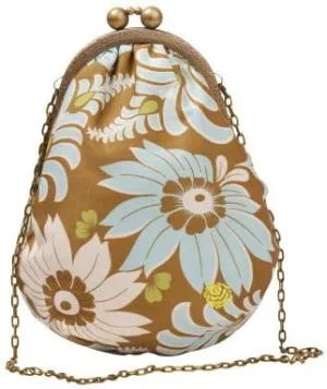 Kalencom Pretty Lady Mini Bag Color: Turquoise Fern Flower
