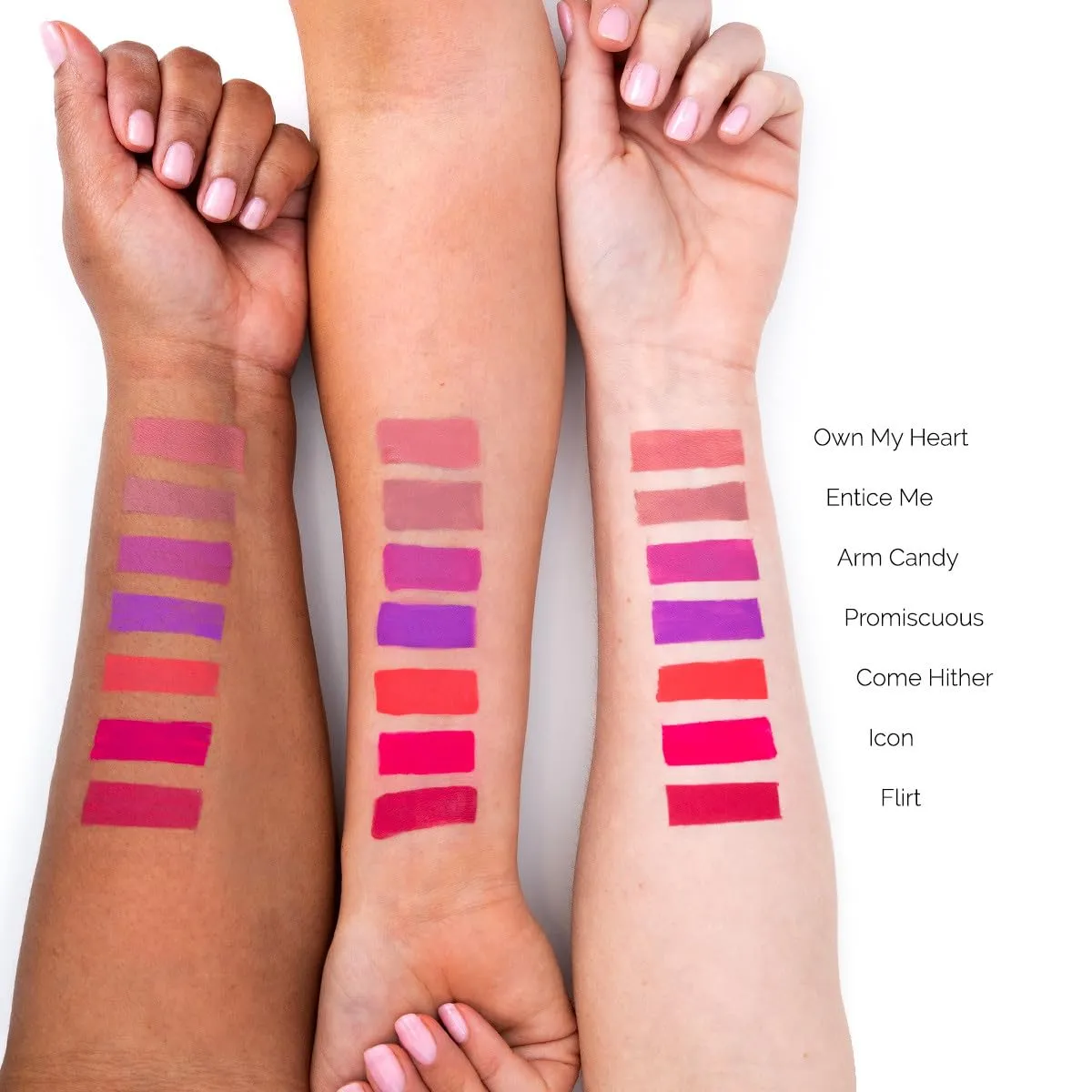 Kandi Koated Liquid Suede Lipstick [Own My Heart] Liquid Matte Lip Color | Intense Color Options, Non-Sticky, Paraben-Free, Cruelty-Free | Beauty & Makeup