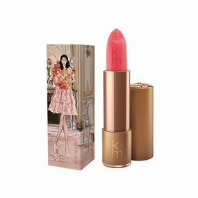 Karen Murrell - Natural Lip Stick - Lipstick 17 Poppy Passion - Coral Lipstick - Matte Finish, 100% Natural Ingredients, Moisturizes & Hydrates Lips - Paraben & Cruelty Free