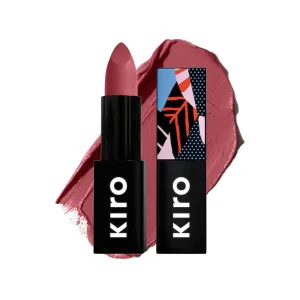 Ki.ro Lush Moist Matte Lipstick Ginger Tea (Soft Berry), 4.2 gm, Smudgeproof, Long lasting, Matte Lip stick, Vegan, No Paraben, Jojoba Oil, Cocoa Butter, Non Toxic Lipstick for Intense Pigmentation