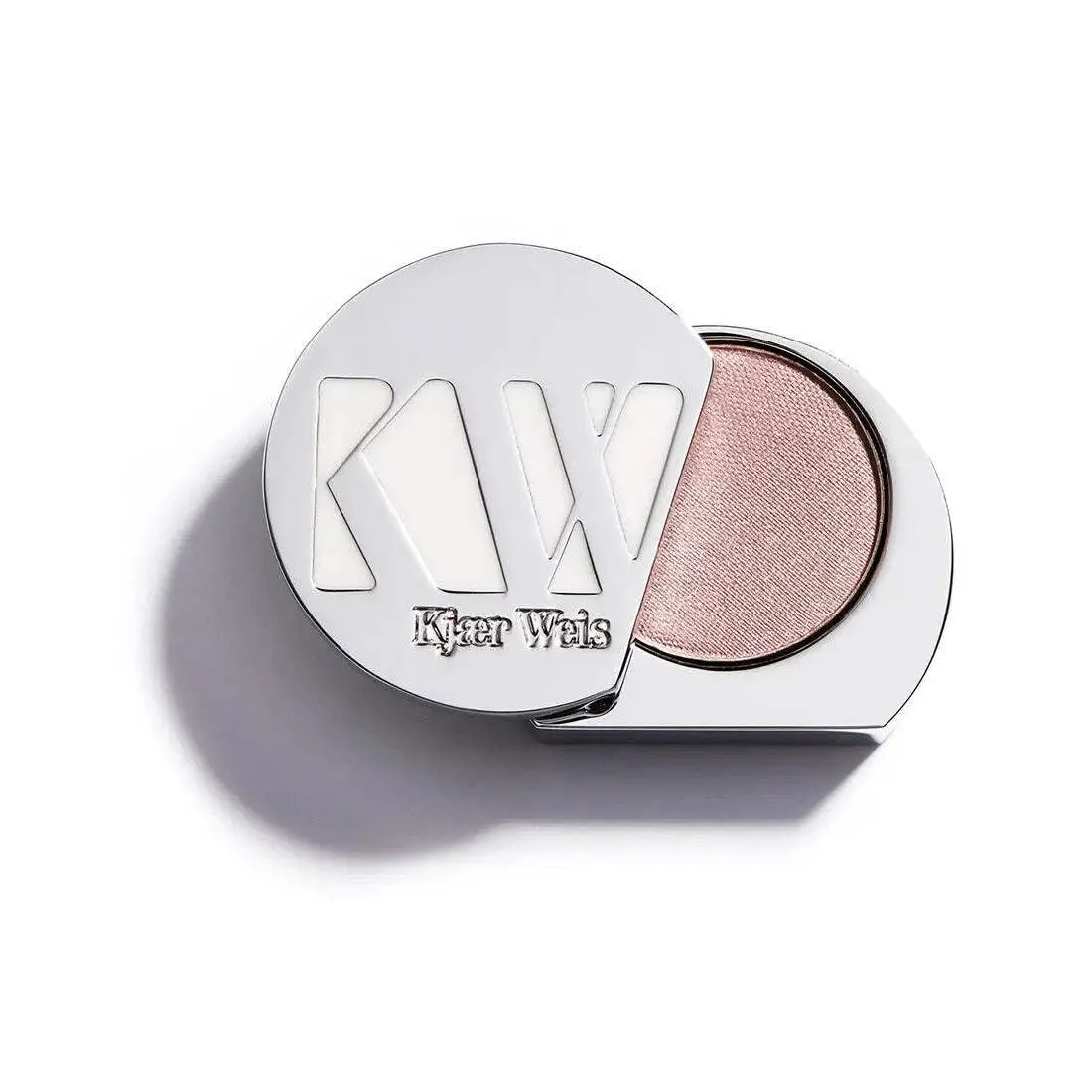 Kjaer Weis Powder Eye Shadow. Highly Pigmented Blue Eyeshadow with Organic Ingredients. Blendable Eye Shadow for Long Lasting Eye Makeup. Cruelty Free Clean Makeup