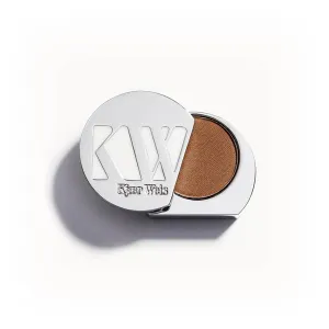 Kjaer Weis Powder Eye Shadow. Highly Pigmented Blue Eyeshadow with Organic Ingredients. Blendable Eye Shadow for Long Lasting Eye Makeup. Cruelty Free Clean Makeup