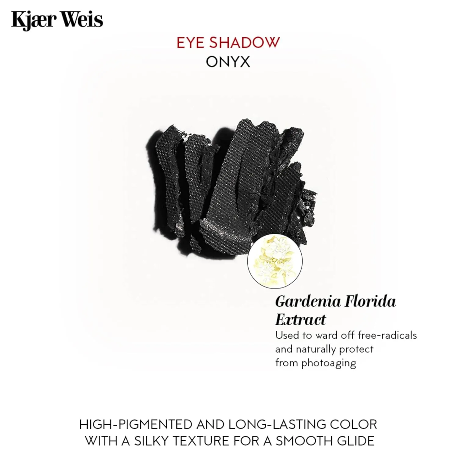 Kjaer Weis Powder Eye Shadow. Highly Pigmented Blue Eyeshadow with Organic Ingredients. Blendable Eye Shadow for Long Lasting Eye Makeup. Cruelty Free Clean Makeup