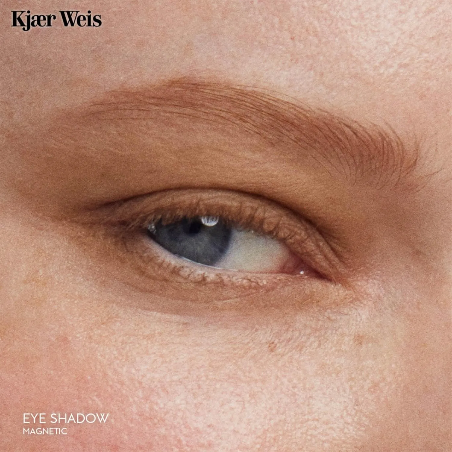 Kjaer Weis Powder Eye Shadow. Highly Pigmented Blue Eyeshadow with Organic Ingredients. Blendable Eye Shadow for Long Lasting Eye Makeup. Cruelty Free Clean Makeup