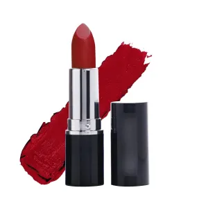 KRINAL Comfort Matte Bullet Lipstick| Intense Colour| Creamy Matte Finish| Intense Moisturisation| Smooth Glide| Lipsticks for Women |4 Hr Stay, Scarlet Red, 4.2 gm