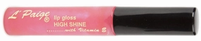 L'Paige LG03 - COLORLESS PINK Lip Gloss | Clear Gloss, Non-Sticky, Vanilla Infused, Moisturizing Shine