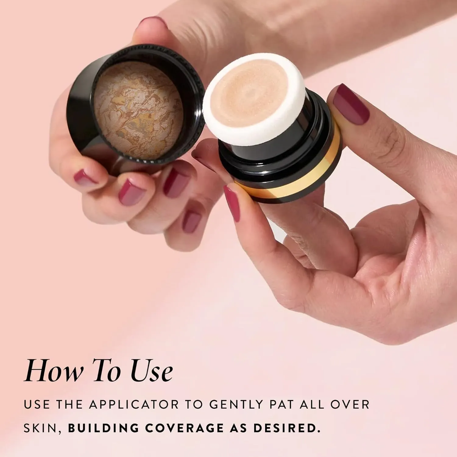 LAURA GELLER NEW YORK Baked Balance-n-Glow To Go Travel Size Illuminating Foundation (03 Light, 0.05 Ounce (Pack of 1))