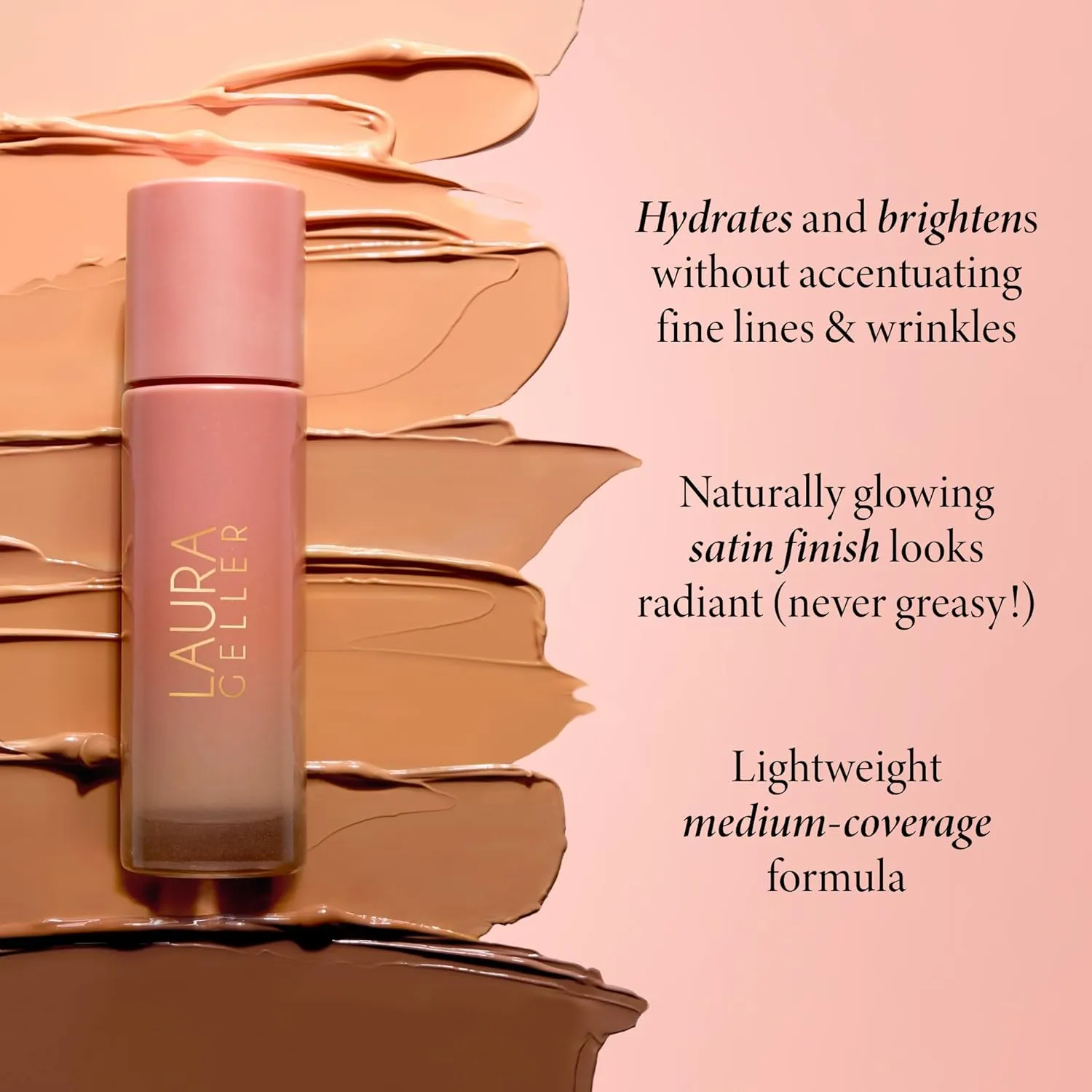 LAURA GELLER NEW YORK Balance-n-Glow Illuminating Liquid Foundation, Porcelain