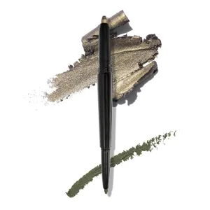 LAURA GELLER NEW YORK Swipe-n-Line Dual-Ended Eyeshadow   Eyeliner - Earthy (Taupe-Green/Warm Green) - Cream Eyeshadow & Smooth Glide Eyeliner - Waterproof & Crease-free Color