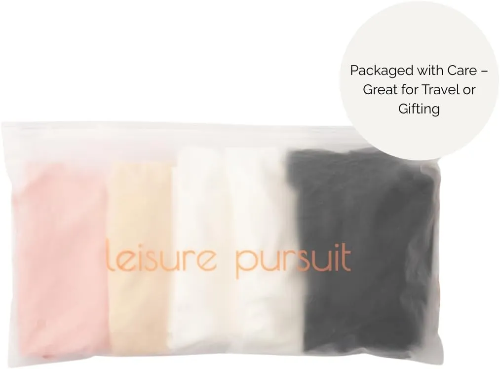 Leisure Pursuit Women’s Modal Thong Underwear – Soft Stretch Tanga Panties, Lightweight & Breathable – 6-Pack Basics