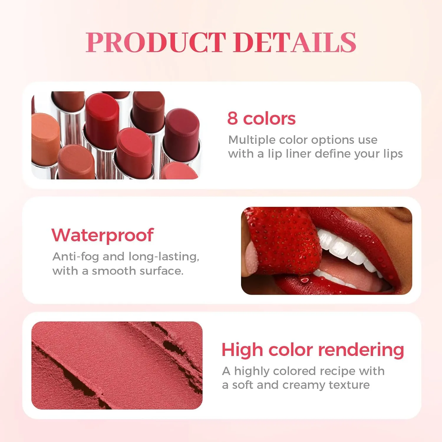 Lifter Glaze Lip Balm, 2025 New Moisturizing Lipstick, Portable 2 In 1 Lip Liner And Lipstick Set For Daily Makeup, Sweet Pink Lipsticks For Women (#08)