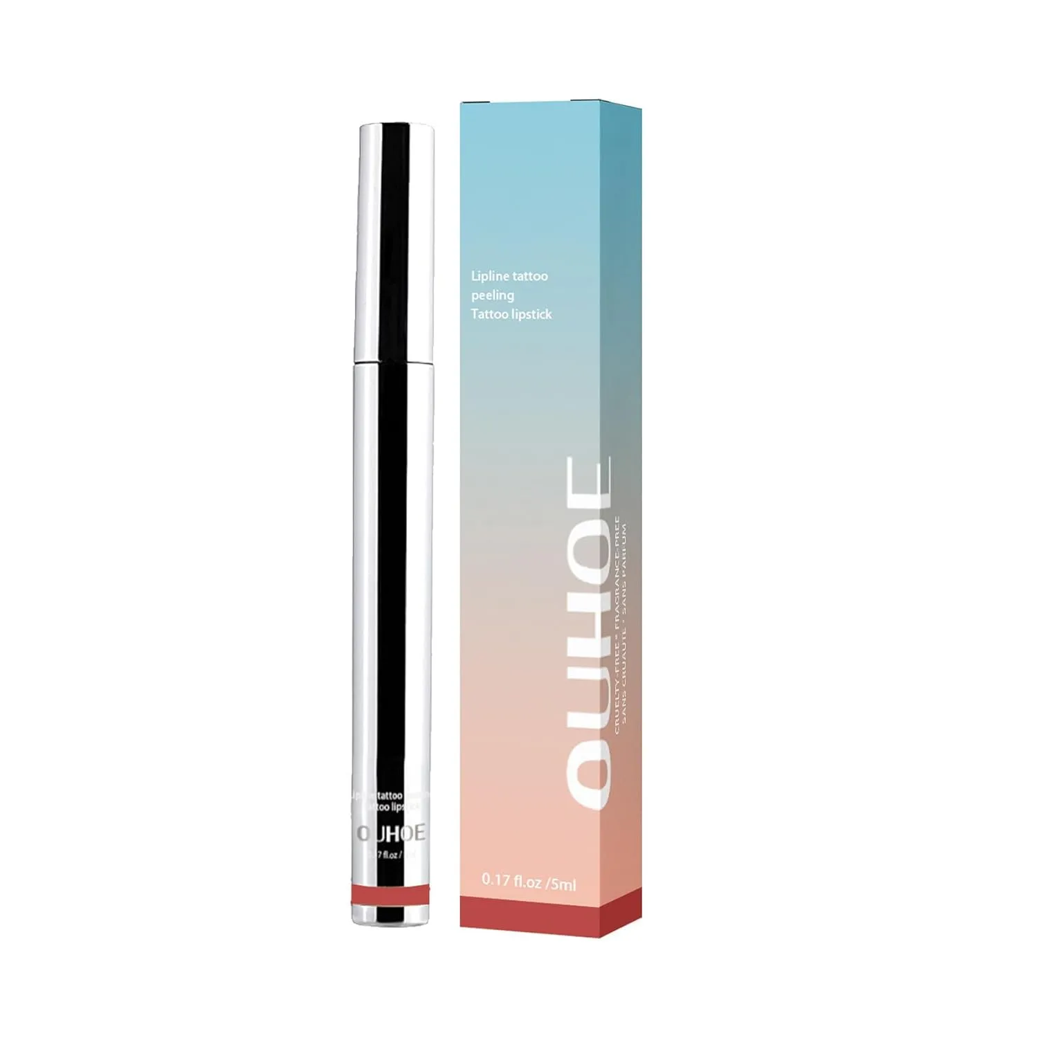 Lip Liner, Waterproof Lipstick, Wine Red, Long-Lasting Lip Gloss, Moisturized Lips, Clean and Beautiful (Wine Red, 1)