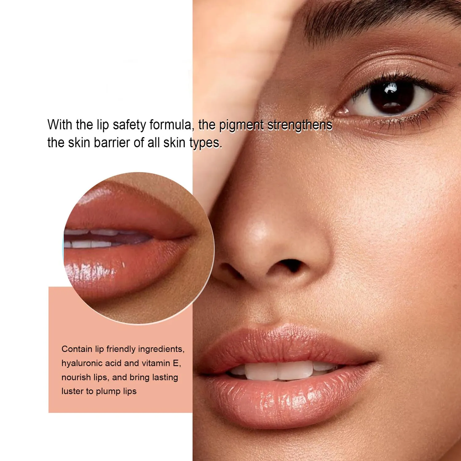 Lip Liner, Waterproof Lipstick, Wine Red, Long-Lasting Lip Gloss, Moisturized Lips, Clean and Beautiful (Wine Red, 1)