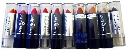 Lipstick - 10pc. Assorted Color Lipstick Set