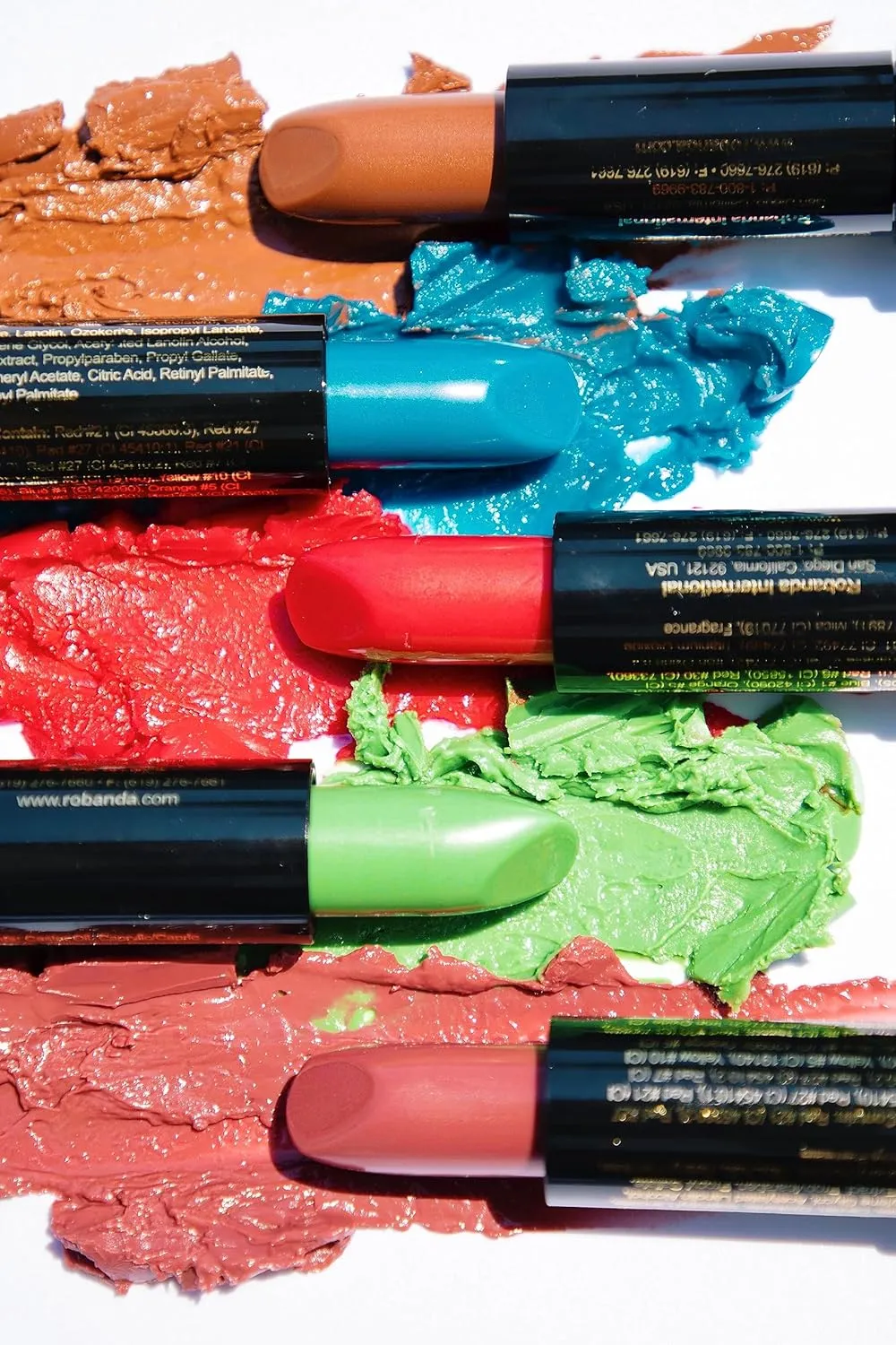 Lipstick pH Color Changing Long Lasting (Pink (Pack of 5))