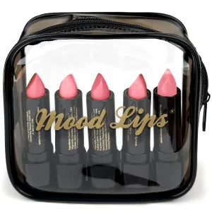 Lipstick pH Color Changing Long Lasting (Pink (Pack of 5))
