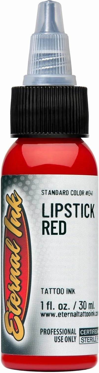 Lipstick Red Tattoo Ink - 1oz.