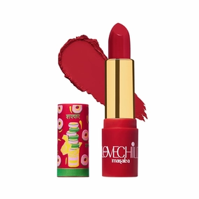 Love;Child Masaba - Twisted - Luxe Matte Lipstick, Keeps Lips Moisturised, Long lasting, Cherry Red, Bullet Matte Lipstick, 4ML