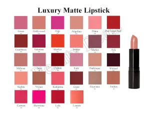 Luxury Matte Lipstick Luxurious Hydrated Creamy Lipstick (Showtime)