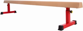 LXLZYXSF Adjustable Balance Beam 8ft 6.5ft L, Clubs Gymnastics Practice Beam Training Equipment for Children Youths, Starter Little Gymnasts Beams, School Home