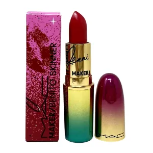 M.A.C Cosmetics Limited Edition Collection Make/Benito Skinner Amplified Creme Lipstick - @BennyDrama7 (Bright Yellow Red) - 0.1 oz / 3 g