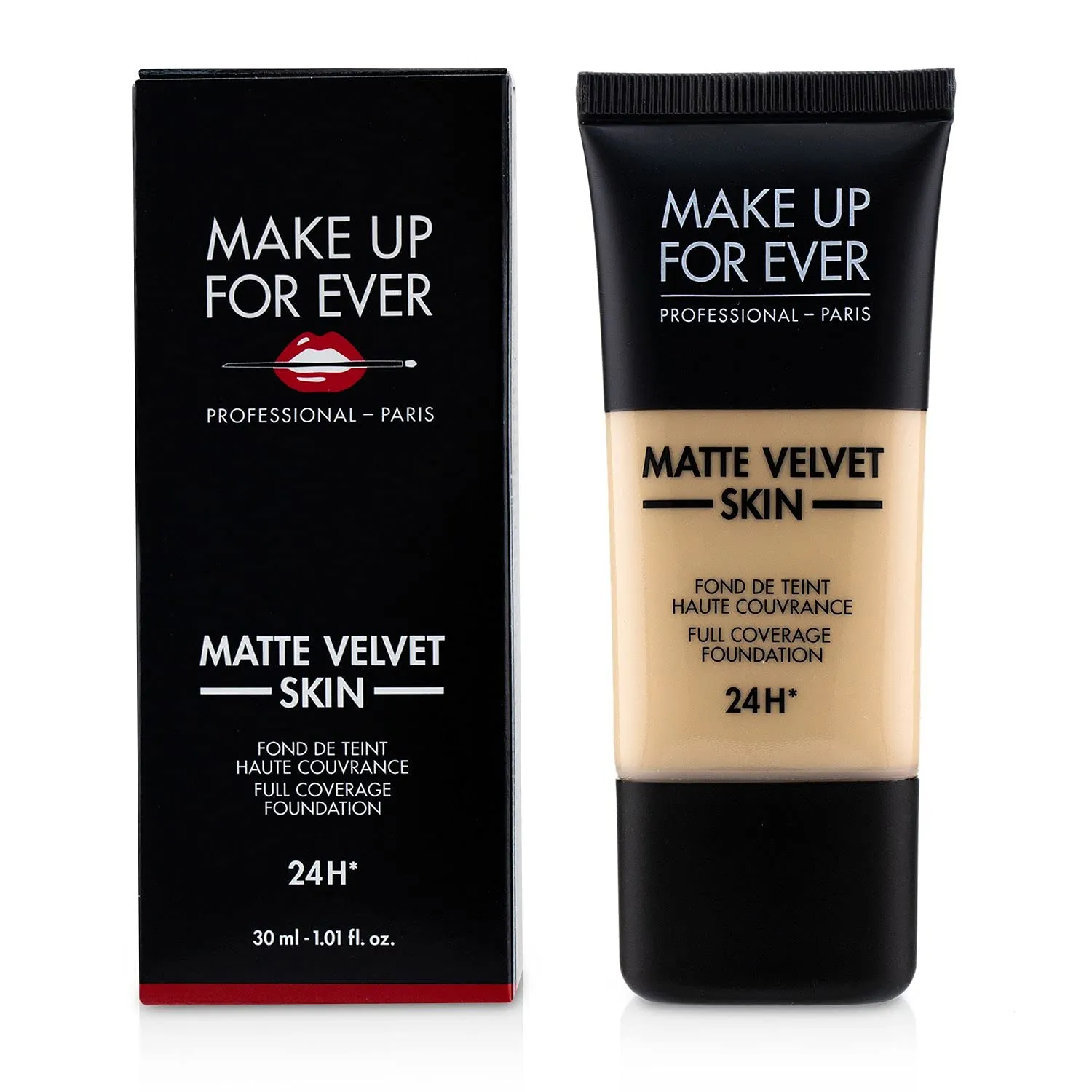 MAKE UP FOR EVER Matte Velvet Skin Full Coverage Foundation Y235 Ivory Beige