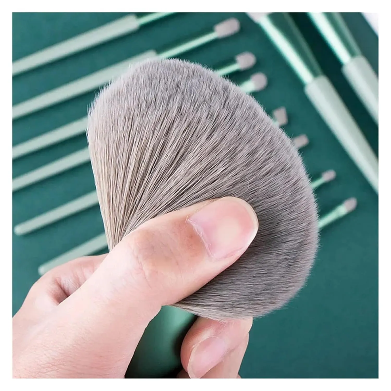 Makeup Brushes Set Make-up for women Cosmetic tool Instruments Professional Eyeshadow Foundation Blush Beauty Cheap complete kit(Blue 13 PCS In Bag)