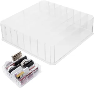 Makeup Pallet Organizer Desktop Eyeshadow Palettes Holder Blusher Organizer Drawer Dividers