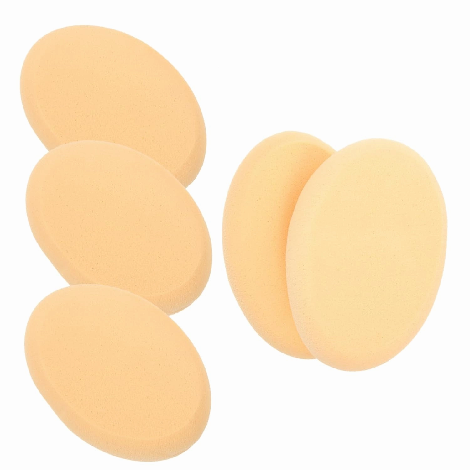 Makeup Powder Puff 5pcs Face Setting Puff Velvet Mini Sponges for Cosmetics Beauty Tool