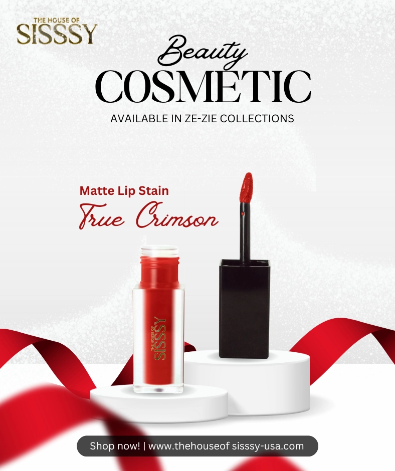 Matte Lip Stain - True Crimson (Available in USA/CANADA ONLY)