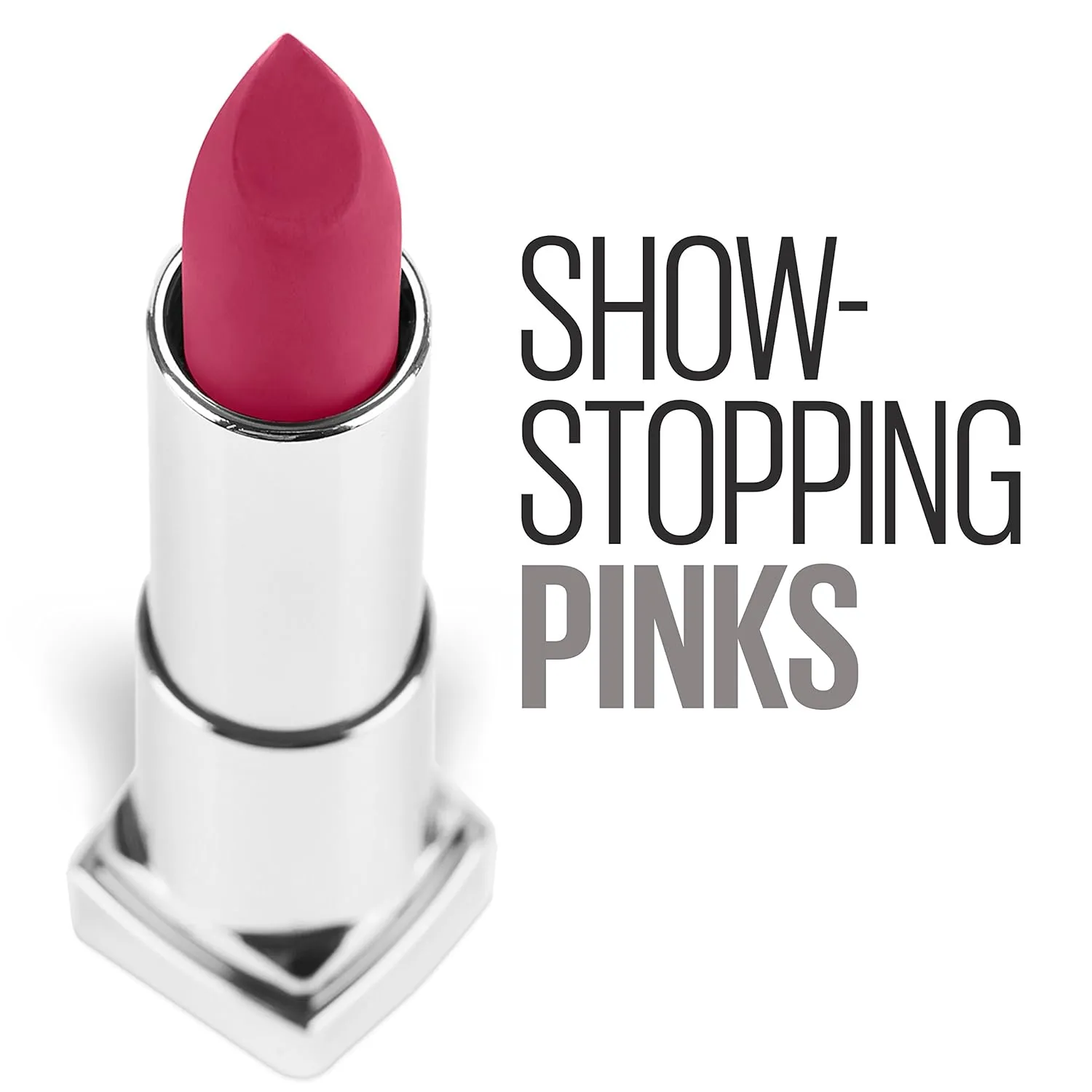 Maybelline New York Color Sensational Pink Lipstick, Matte Lipstick, Lust for Blush, 2 Count